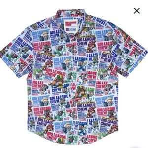 RSVLTS Vintage Big League Chew Button Down